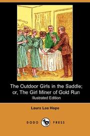 The Outdoor Girls in the Saddle; or, The Girl Miner of Gold Run