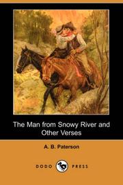 The man from Snowy River and other verses