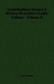 Contributions Toward A History Of Arabico-Gothic Culture - Volume Ii