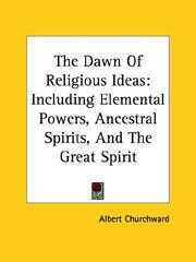 The Dawn of Religious Ideas