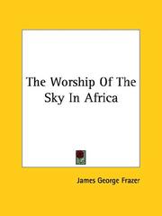The Worship Of The Sky In Africa