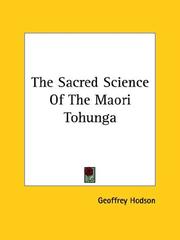 The Sacred Science of the Maori Tohunga