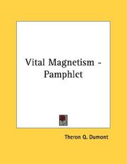 Vital Magnetism - Pamphlet