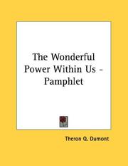 The Wonderful Power Within Us - Pamphlet