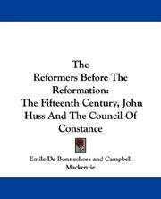 The Reformers Before The Reformation