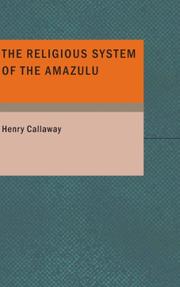 The religious system of the Amazulu