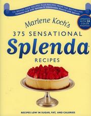 Marlene Koch's sensational splenda recipes