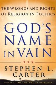 God's Name in Vain