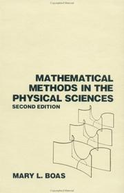 Mathematical Methods in the Physical Sciences