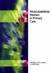 Musculoskeletal matters in primary care