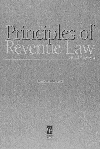 Principles of Revenue Law