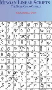 Minoan Linear Scripts