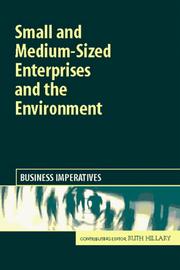 Small and Medium Sized Enterprises and the Environment