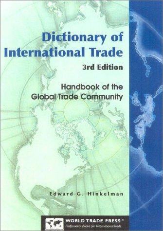 Dictionary of international trade