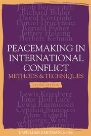 Peacemaking And International Conflict