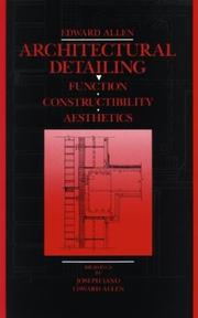 Architectural detailing