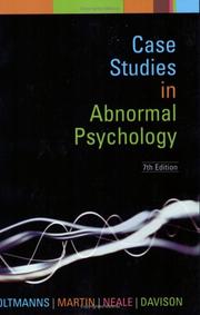 Case studies in abnormal psychology