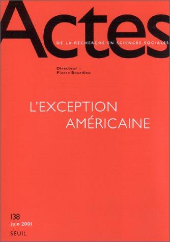 Actes de la recherche en sciences sociales
