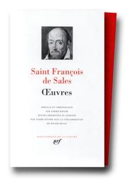 Saint François de Sales : Oeuvres