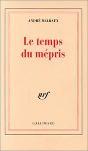 Le Temps du mépris