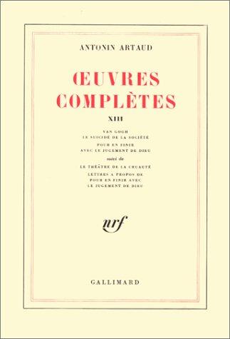 Oeuvres complètes, tome 13