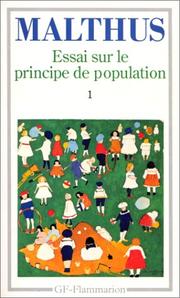 Essay on the principle of population
