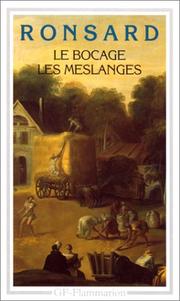 Le Bocage ; Les Meslanges