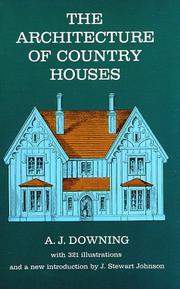 The architecture of country houses