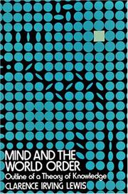 Mind and the world-order
