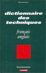 Dictionnaire des techniques