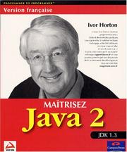 Maîtrisez Java 2