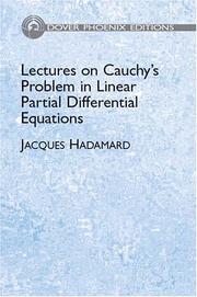Lectures on Cauchy's problem in linear partial differential equations