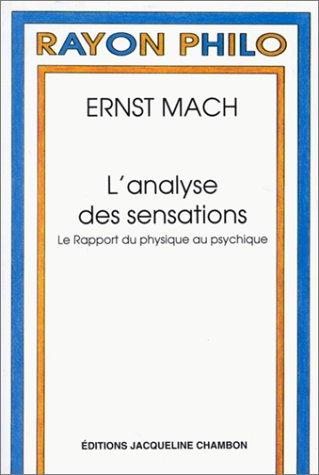 L'Analyse des sensations