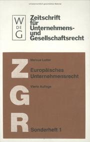 Europaisches Unternehmenrecht