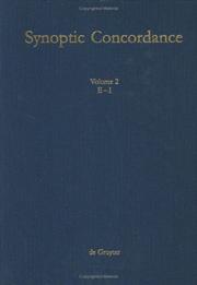 Synoptic concordance