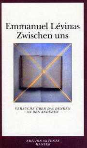 Zwischen uns. Versuche über das Denken an den Anderen