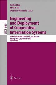 Engineering and deployment of cooperative information systems