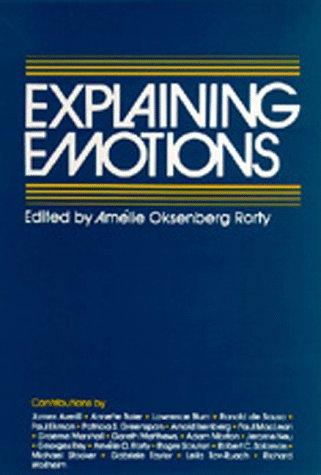Explaining emotions