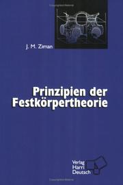 Prinzipien der Festkörpertheorie.