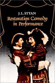Restoration comedy in performance