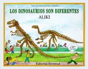 Los dinosaurios son diferentes