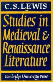 Studies in medieval and Renaissance literature
