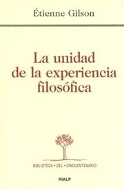 Unidad de La Experiencia Filosofica, L a