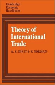 Theory of international trade