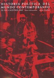 Historia Politica Del Mundo Contemporaneo (Textos)