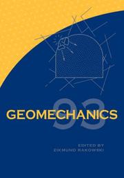 GEOMECHANICS 93WATER JET CUTTING