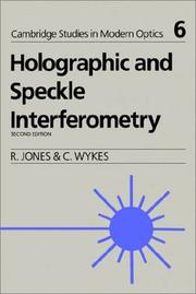 Holographic and speckle interferometry