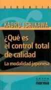 What is total quality control?