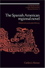 The Spanish American regional novel