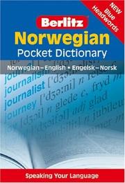Berlitz Norwegian Pocket Dictionary